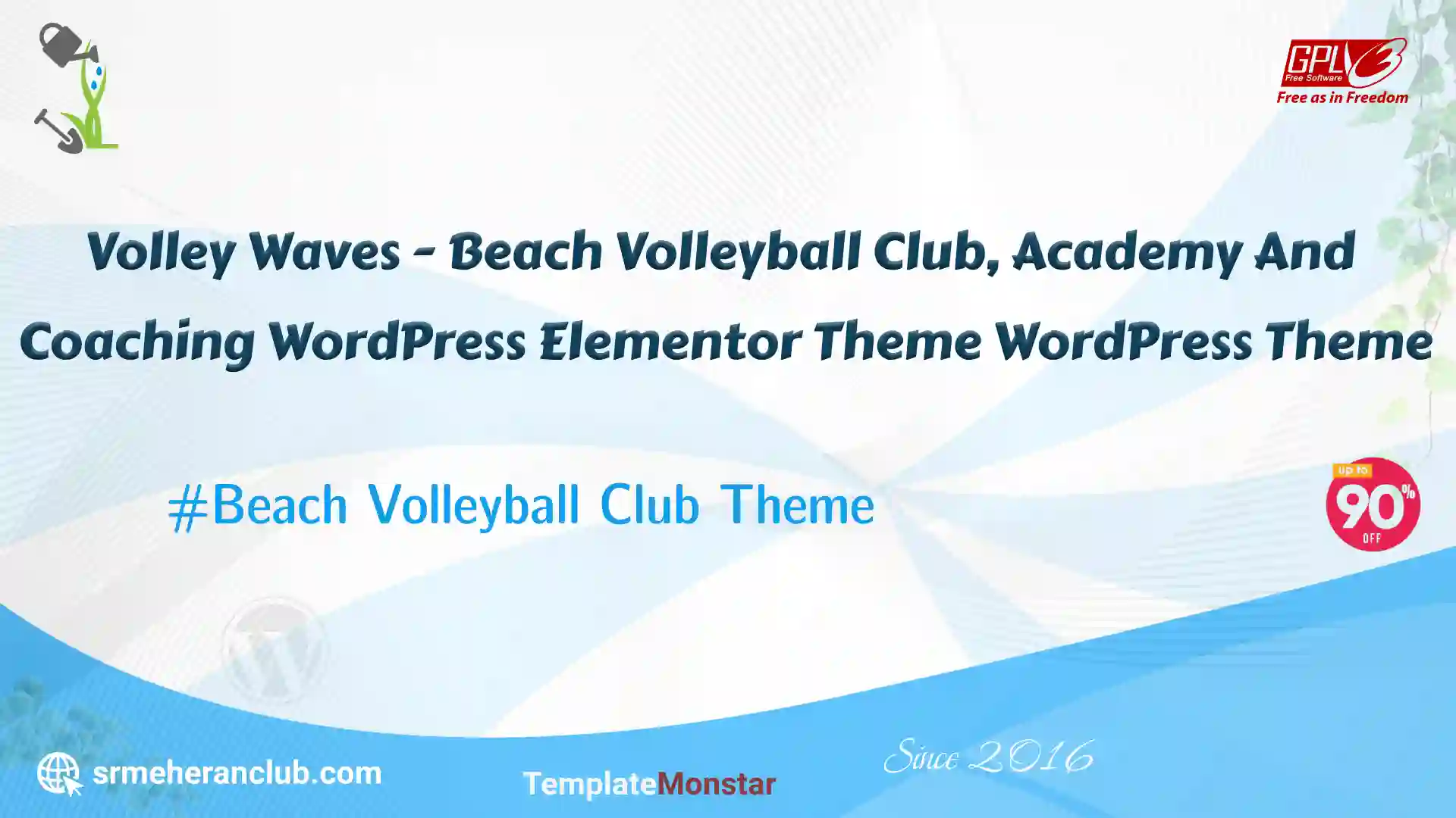 Volley Waves – Beach Volleyball Club, Academy And Coaching WordPress Elementor Theme WordPress Theme — Theme by Templatemonster