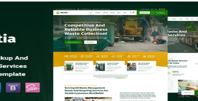 Wastia - Waste Pickup And Disposal HTML5 Template