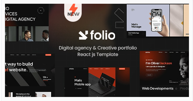 Webfolio - Creative Portfolio React-js Template