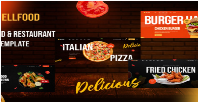 Wellfood - Fast Food & Restaurant Laravel Template