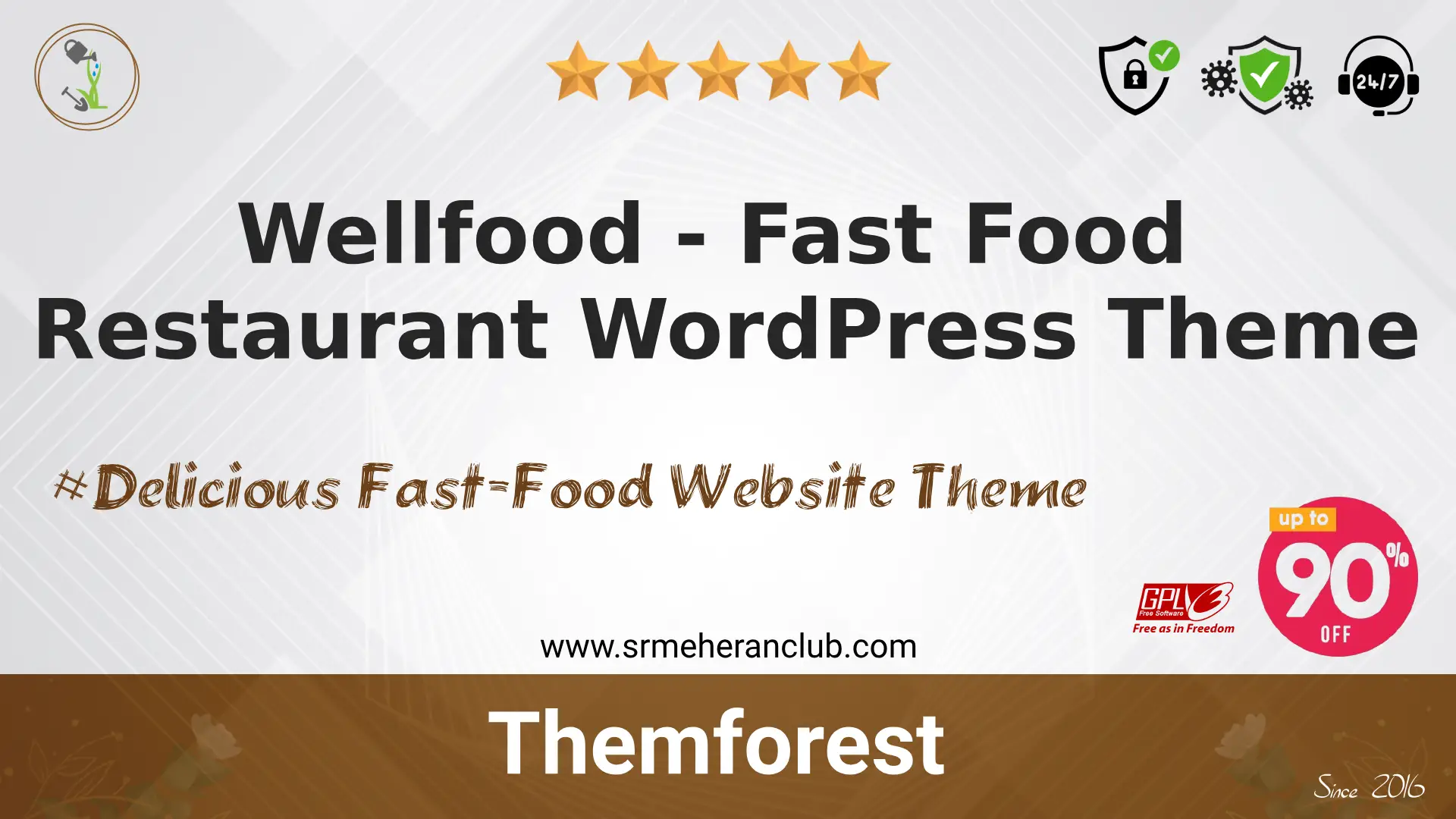 Wellfood – Fast Food Restaurant WordPress Theme — Theme by Themeforest