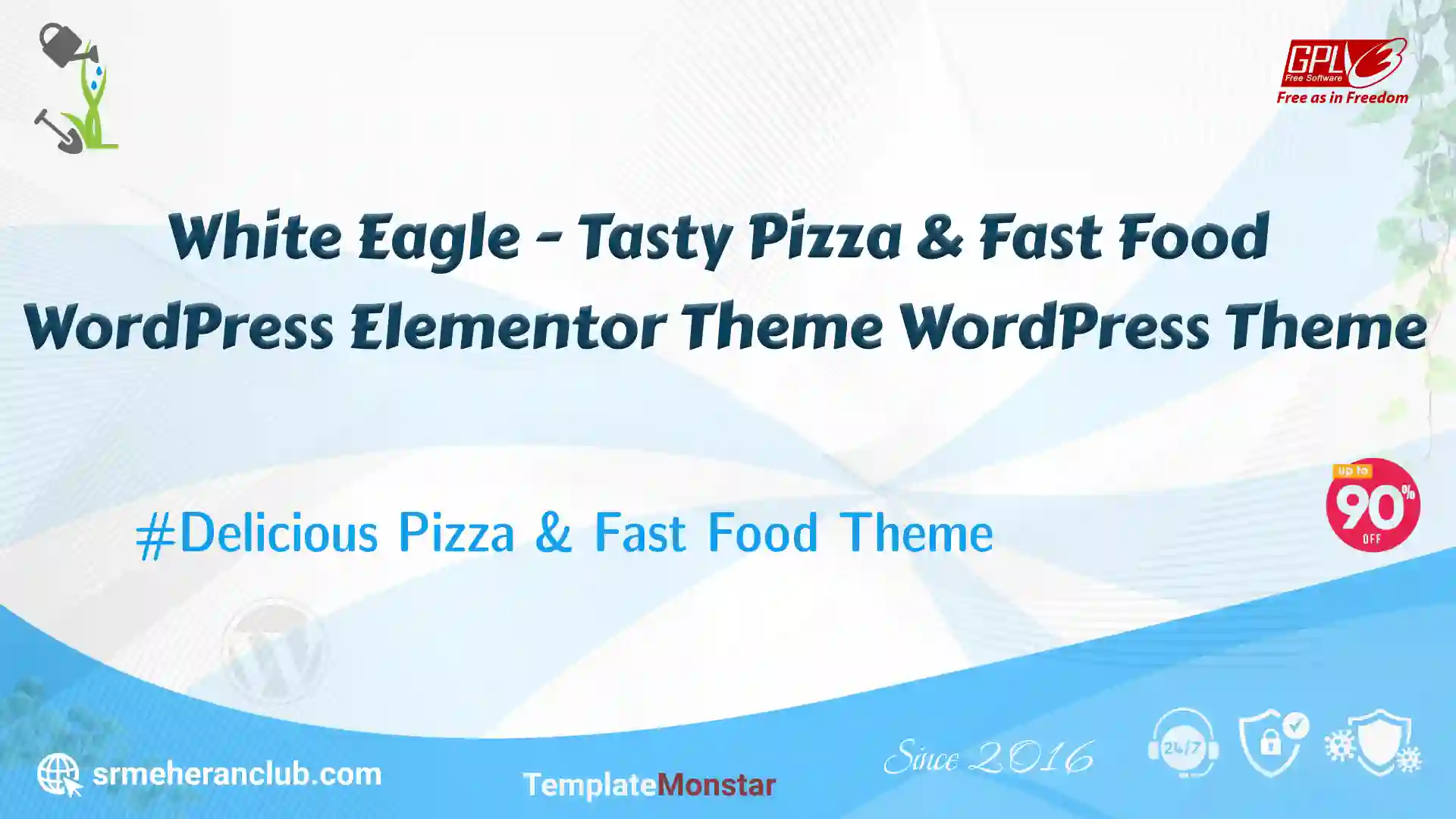 White Eagle – Tasty Pizza & Fast Food WordPress Elementor Theme WordPress Theme — Theme by Templatemonster