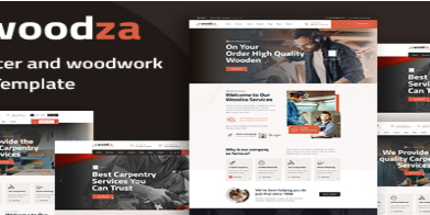 Woodza - Carpenter And Woodwork HTML Template