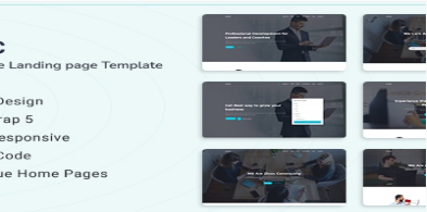 Zivoc – Bootstrap 5 Responsive Landing Page