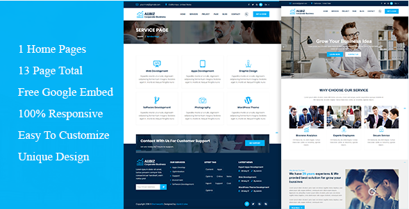 allbiz - Corporate & Business Responsive Template