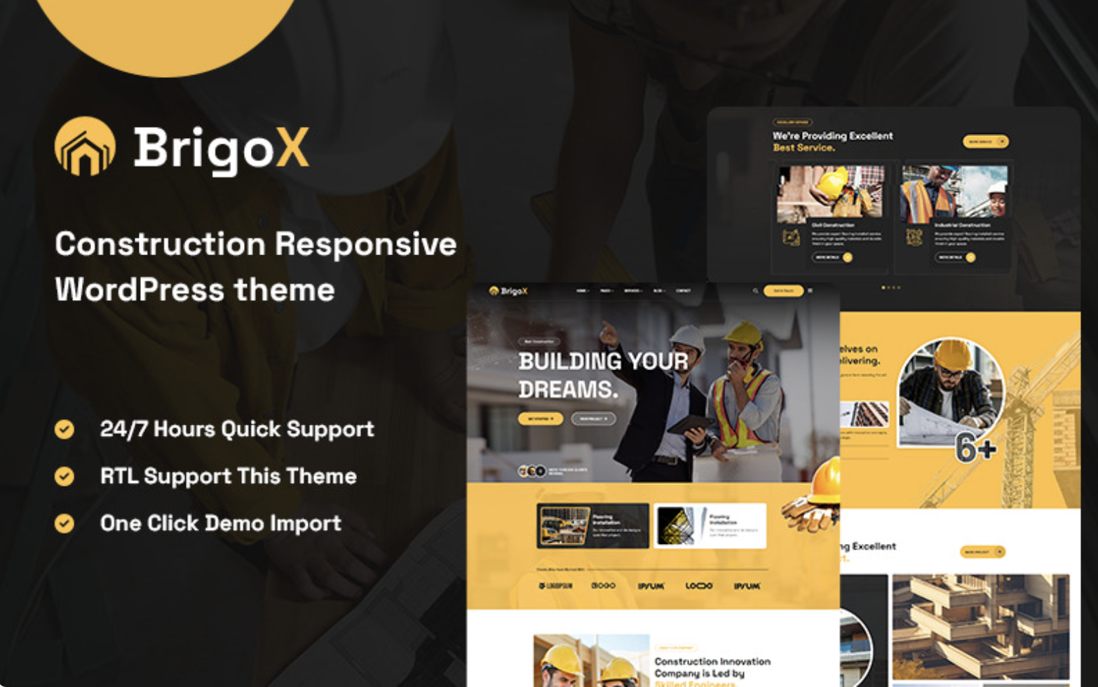 Bright Path - Church & Religious Organization WordPress Elementor Theme WordPress Theme