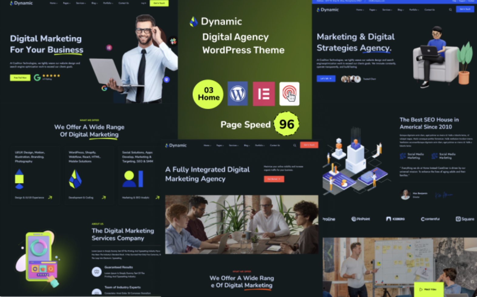 Dynamic - Digital Agency WordPress Theme