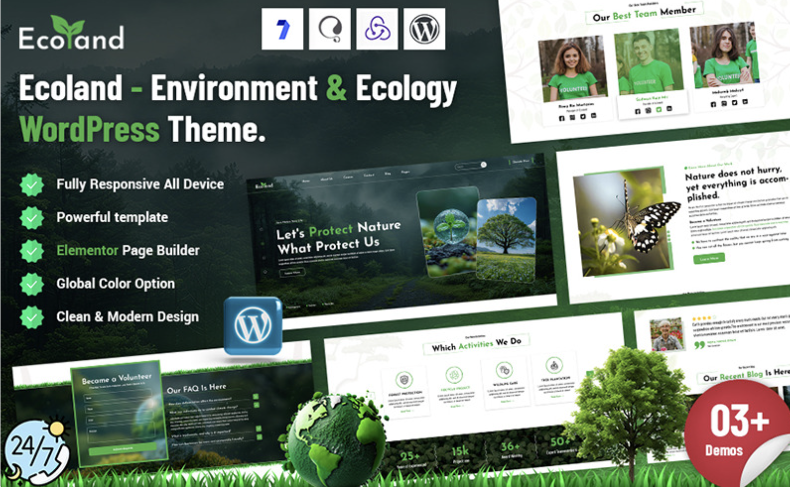 Ecoand - Environment & Ecology WordPress Theme