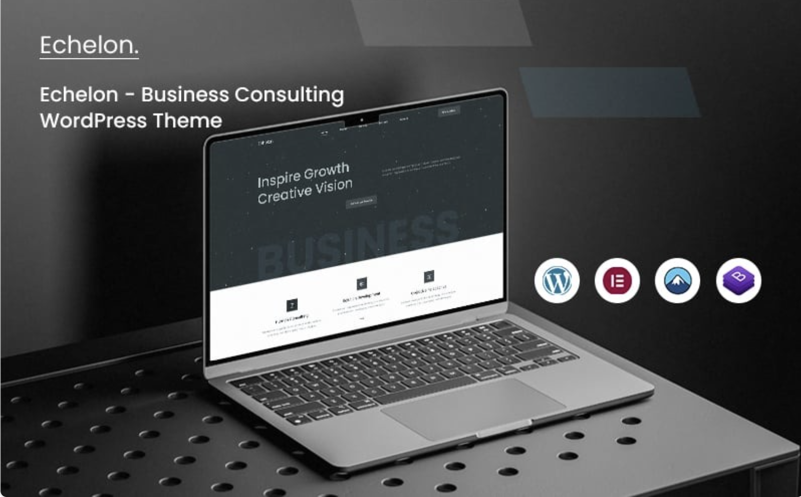Echelon – Creative Business Consultant & Corporate Company WordPress Theme