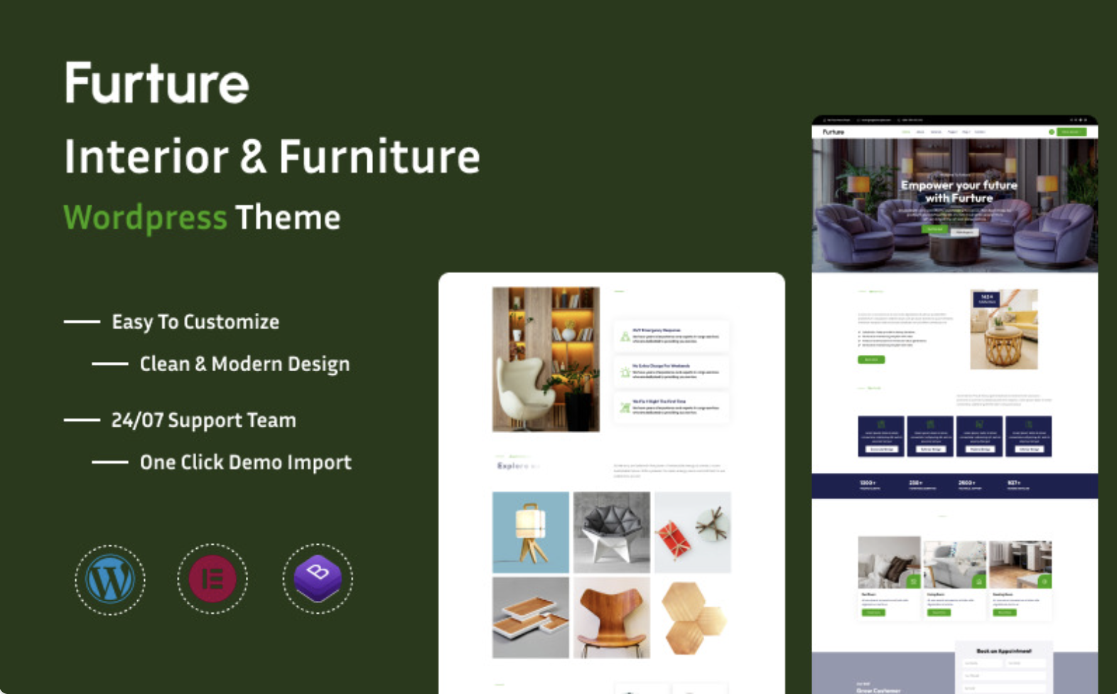Furture - Interior And Furniture WordPress Theme