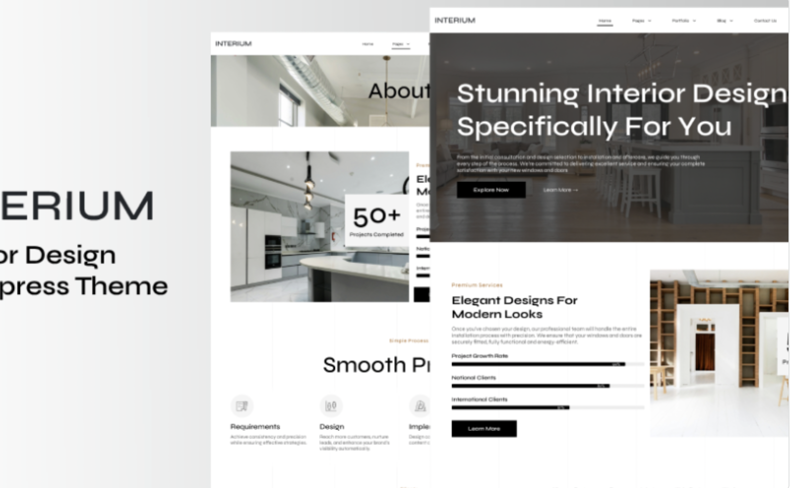Interium - Interior Design Wordpress Theme WordPress Theme