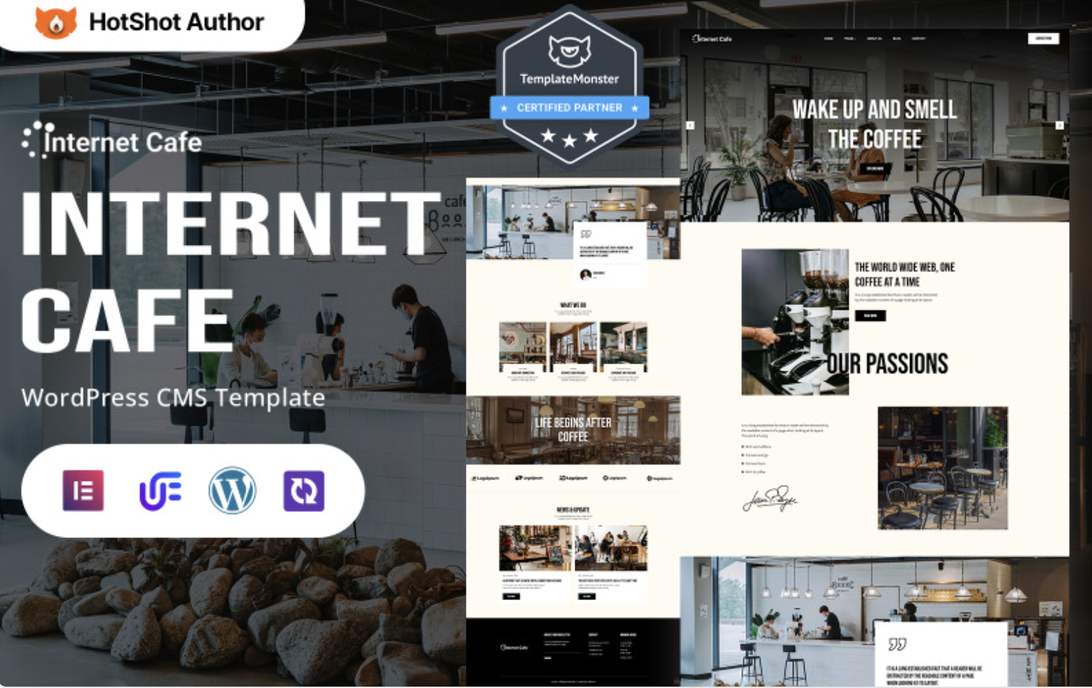 Internet Cafe - Internet Cafe And E-Sports WordPress Elementor Theme WordPress Theme