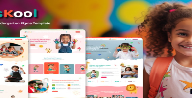 iskool - Children & Kids School Figma Template