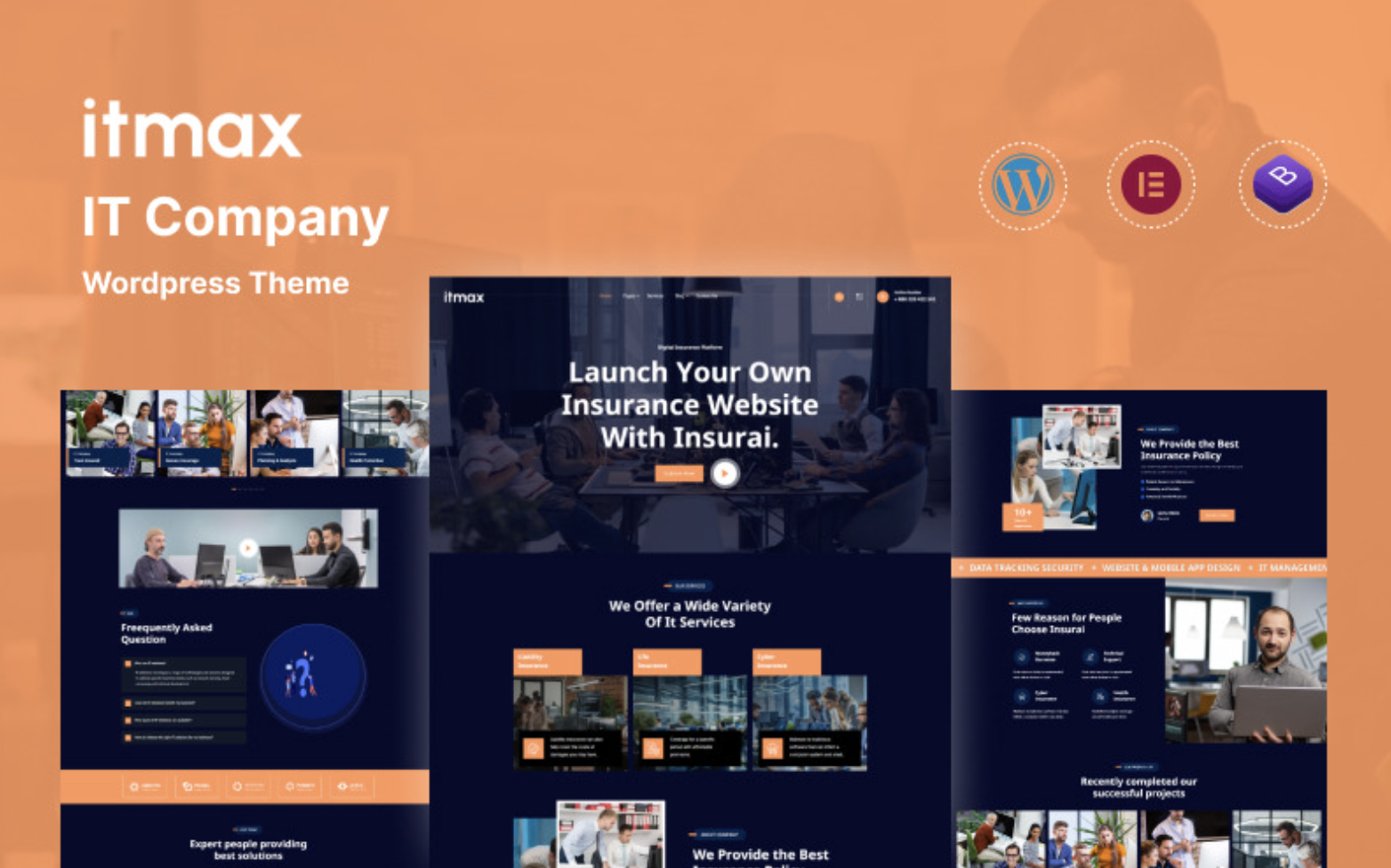 ITmax - IT Company WordPress Theme