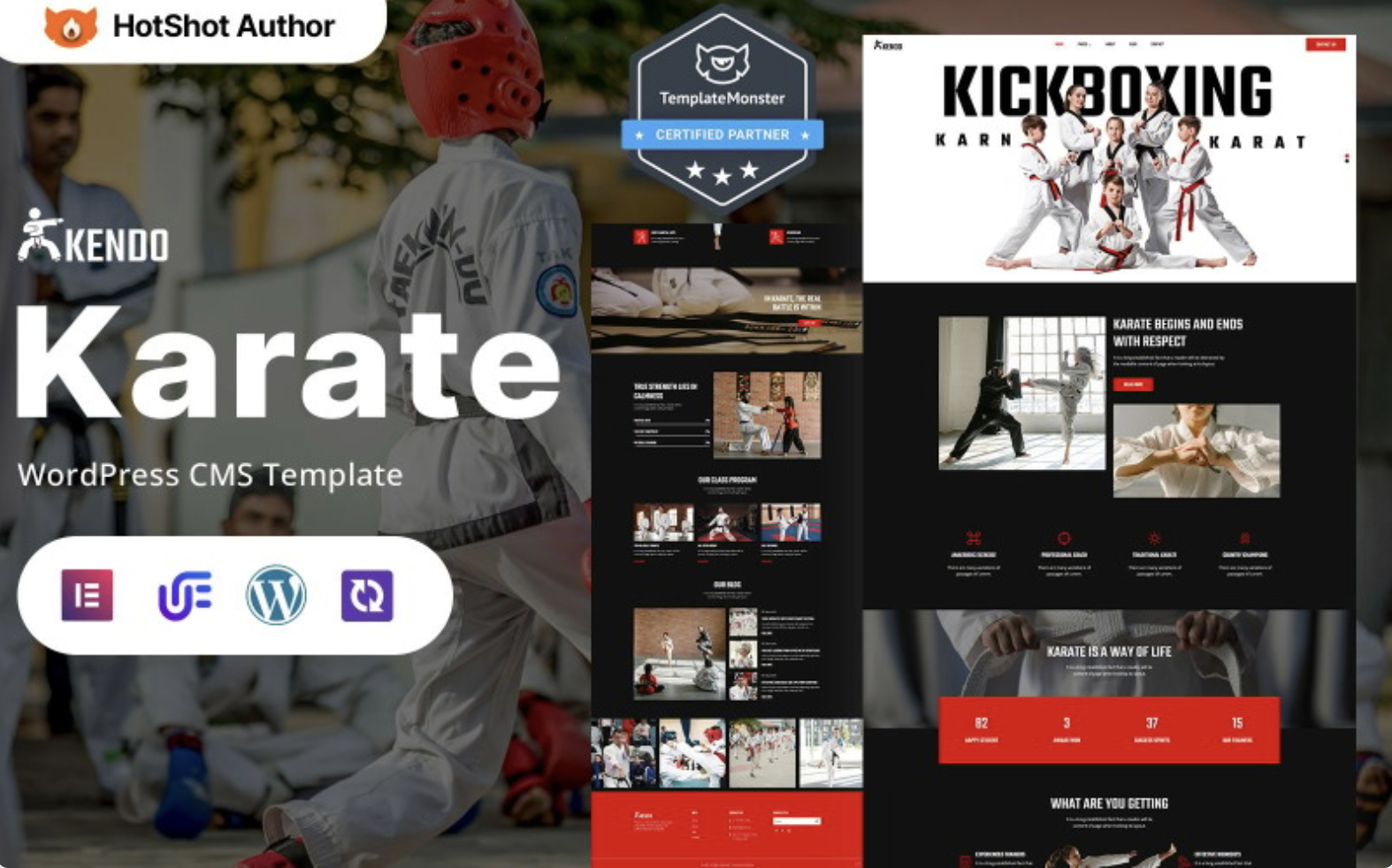 Kendo - Karate Dojo And Martial Arts karate WordPress Responsive Theme WordPress Theme