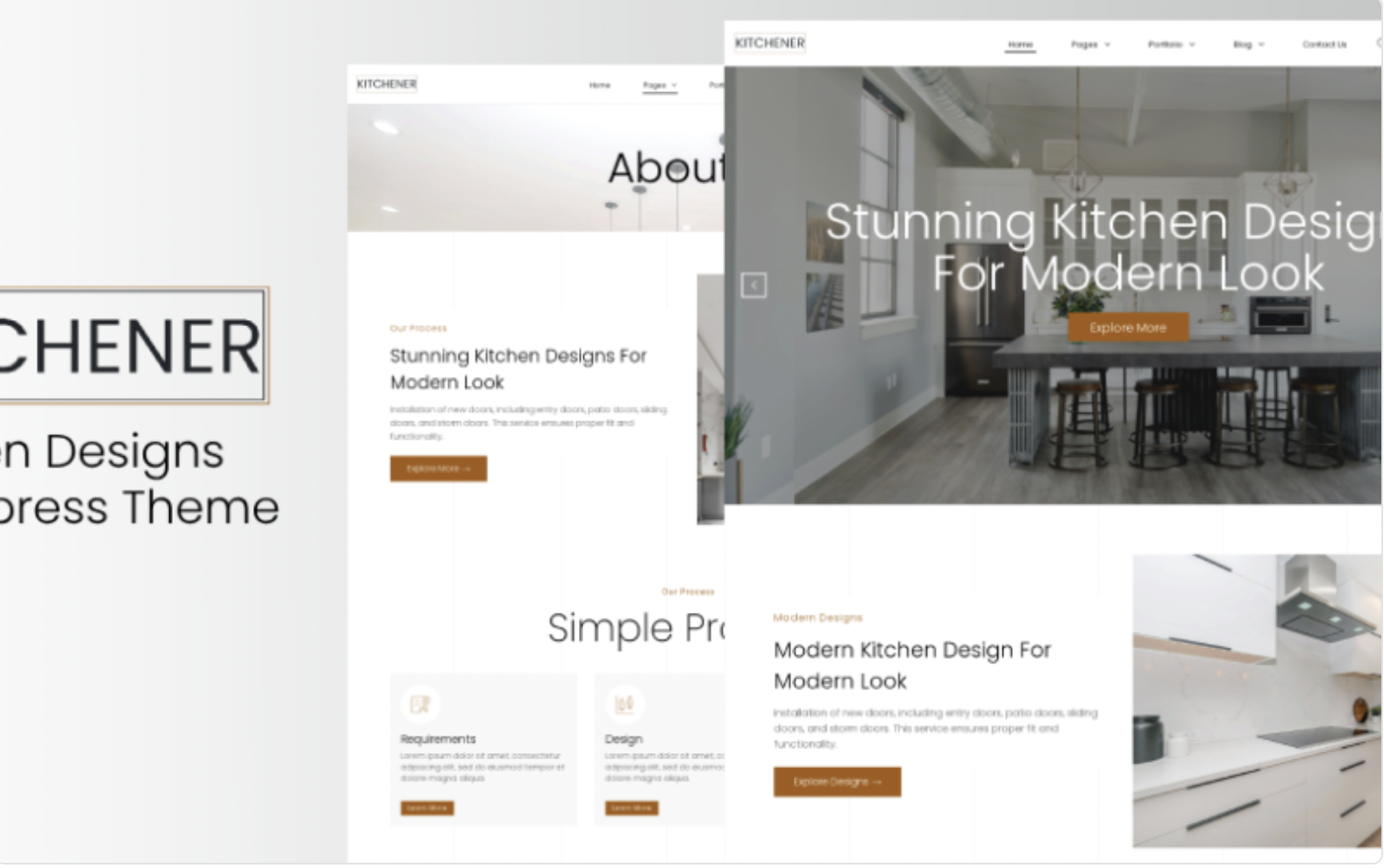 Kitchener - Kitchen Design Wordpress Theme WordPress Theme