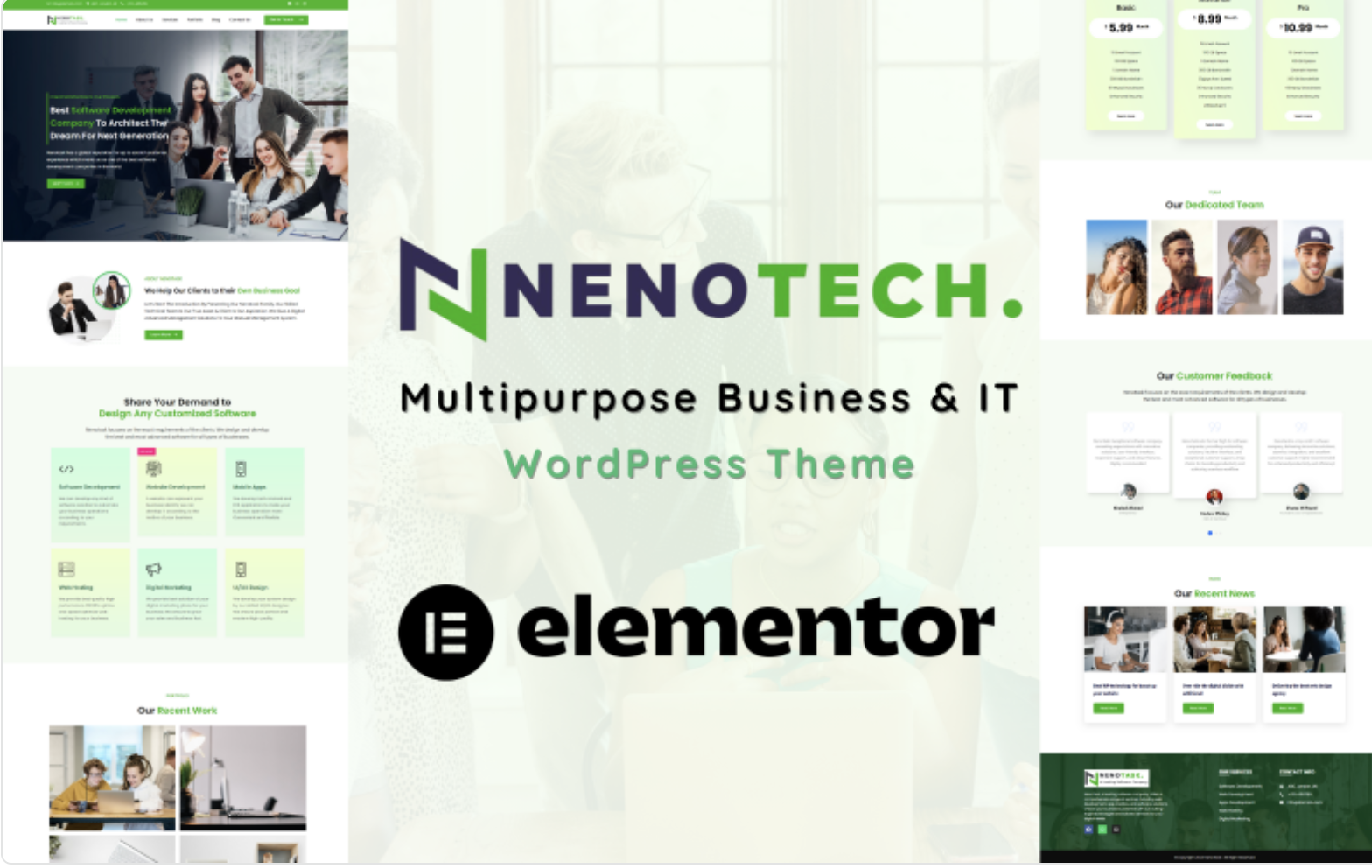 Nenotech - IT & Multipurpose Business WordPress Theme