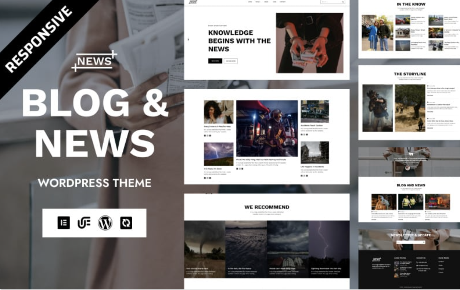 News Pulse - Digital News & Magazine WordPress Elementor Theme WordPress Theme