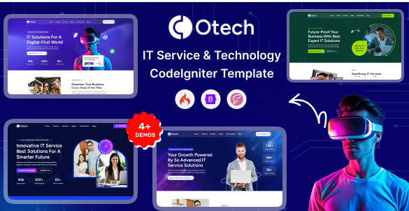 oTech - CodeIgniter IT Solutions & Technology Star