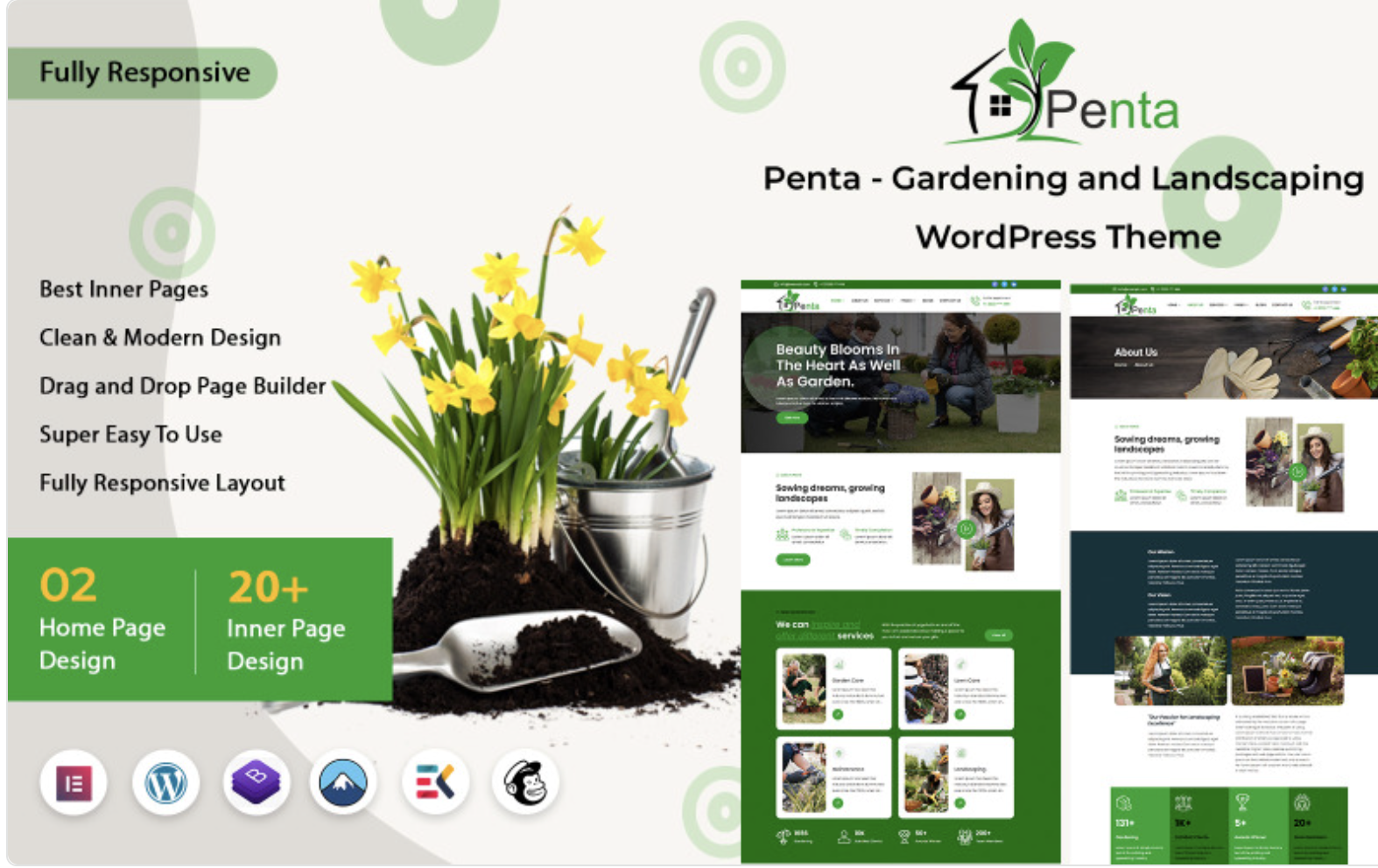 Penta - Gardening and Landscaping WordPress Theme