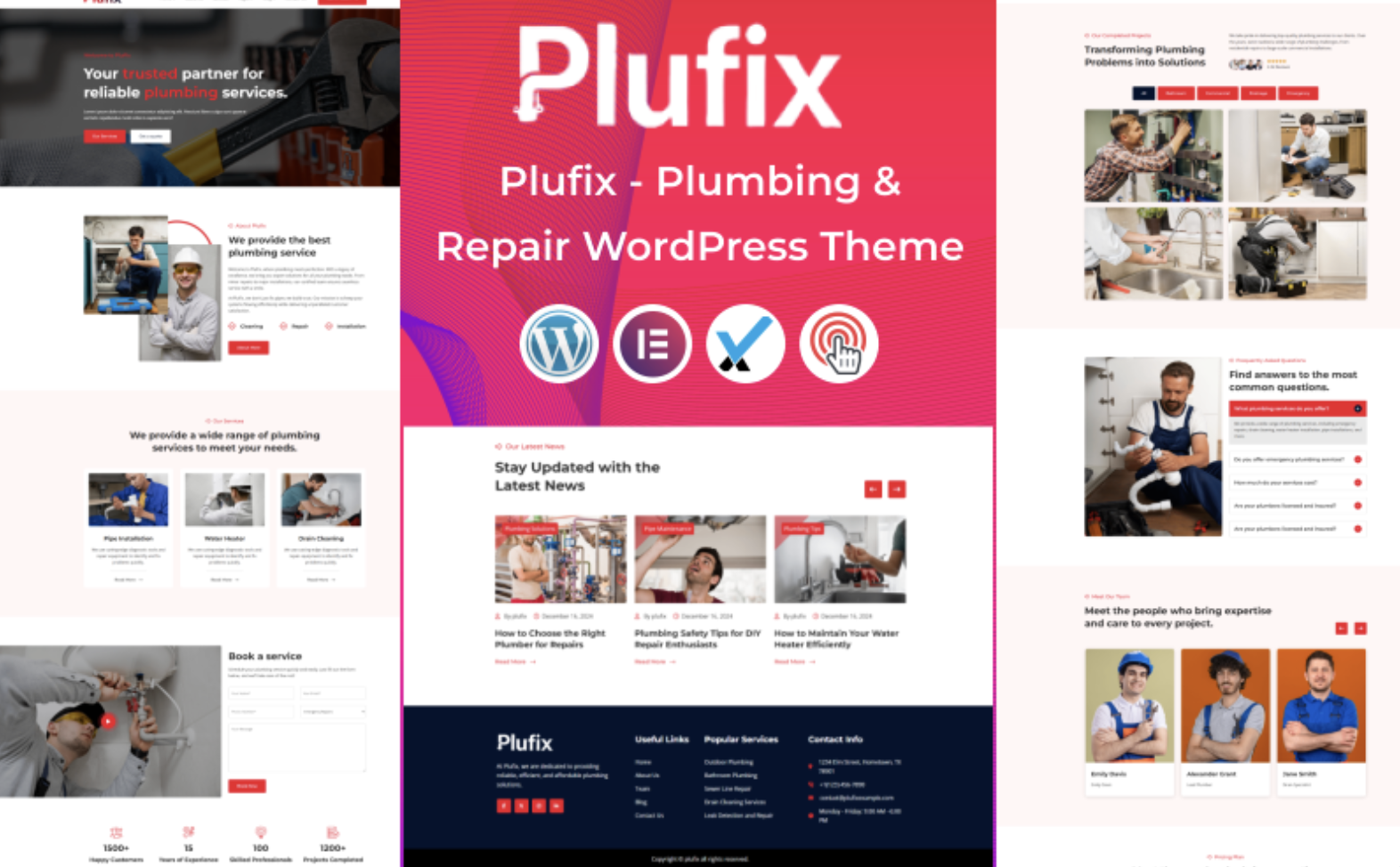Plufix - Plumbing & Repair WordPress Theme