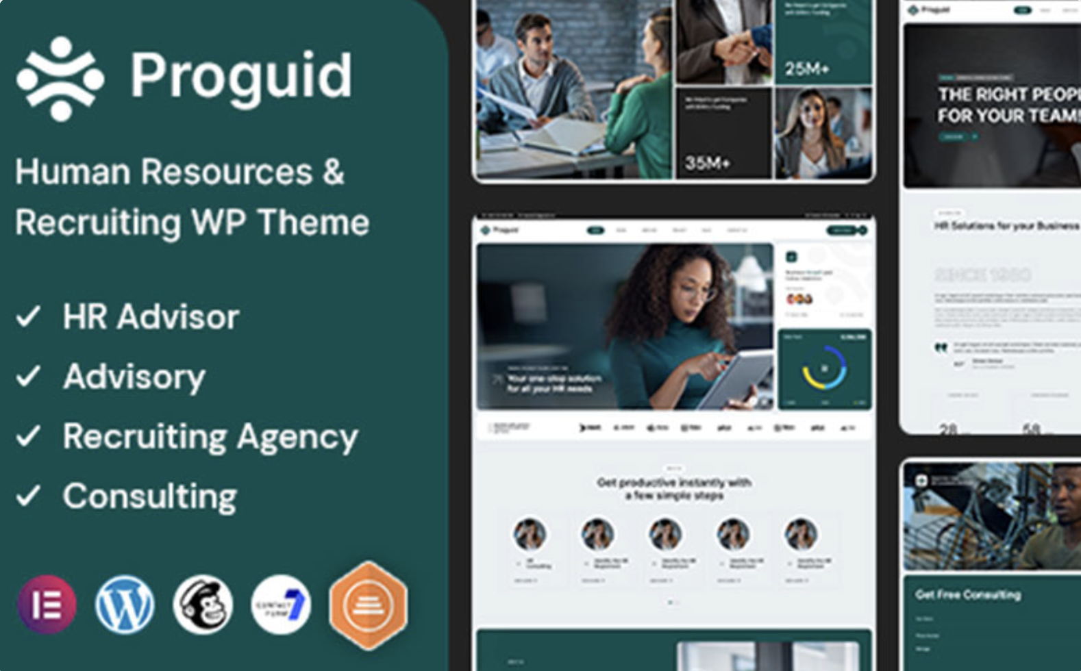 ProfiCo - Corporate Business WordPress Theme