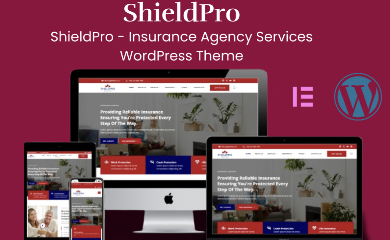 ShieldPro - Insurance Agency Services WordPress Theme