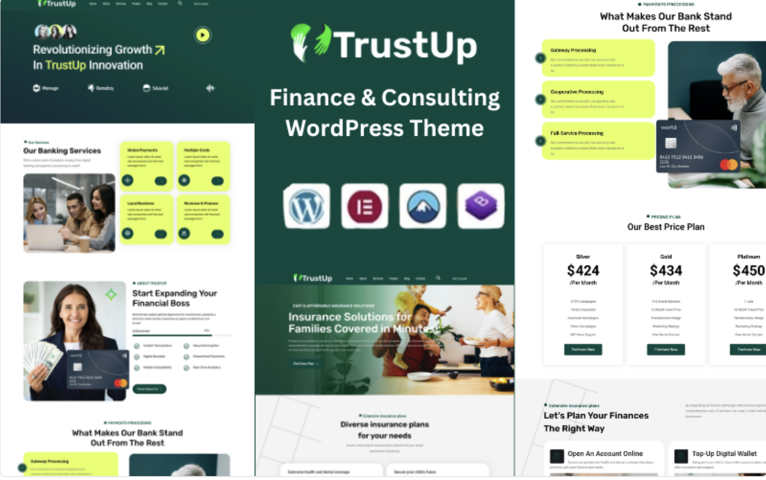 TrustUp-Finance & Consulting WordPress Theme