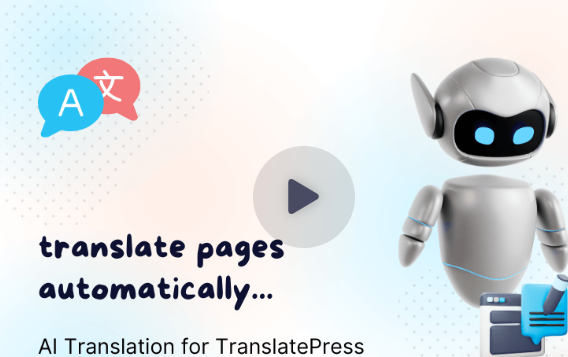 AI Translation For TranslatePress