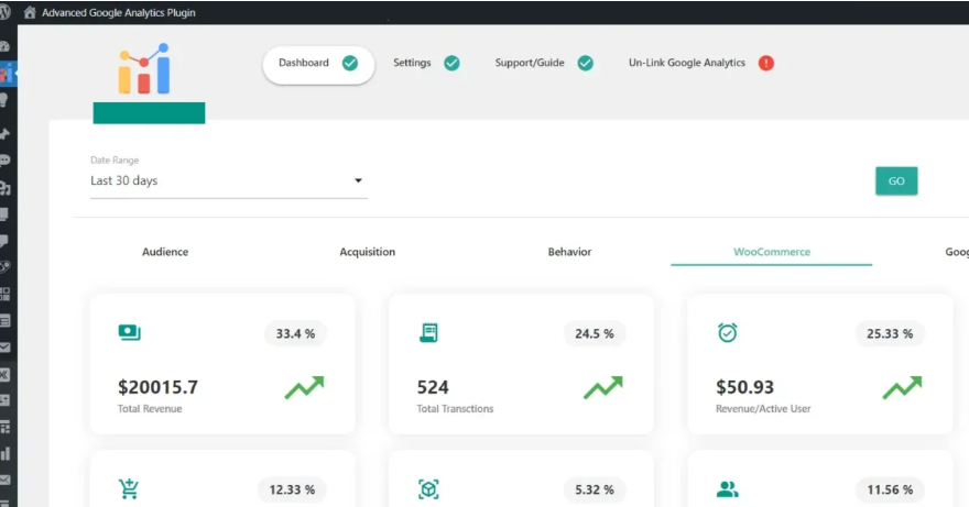 AWCA – Advanced WC Analytics Pro