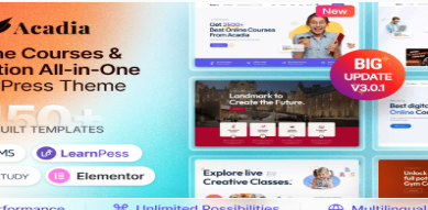 Acadia – Education Theme
