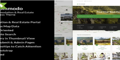 Accommodo - Accommodation Travel WordPress Theme