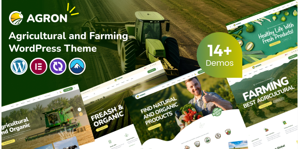 Agron - Agriculture & Organic Farm WP Theme