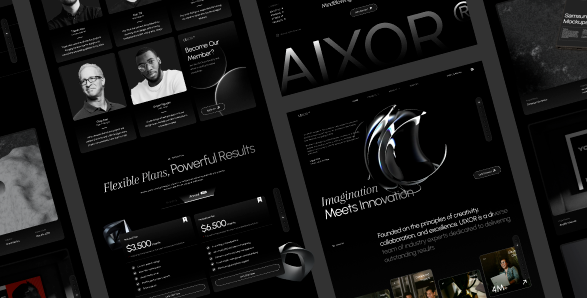 Aixor - Marketing Agency WordPress Theme