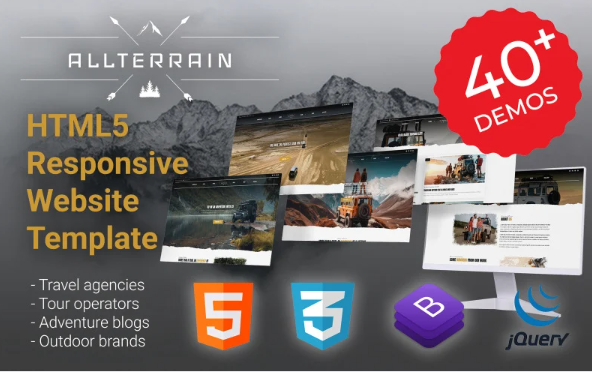 AllTerrain - HTML5 Responsive Website Template