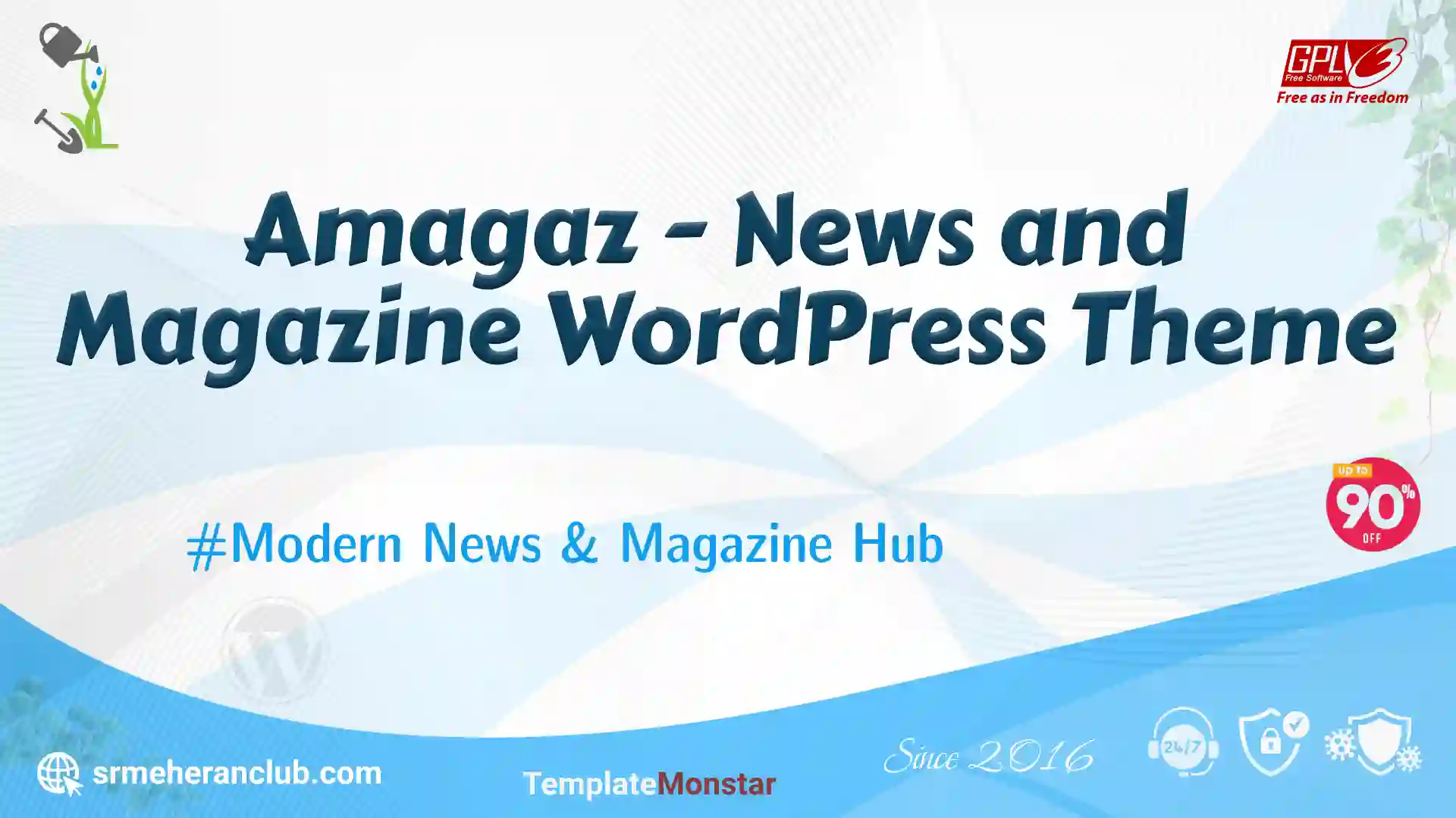 Amagaz – News and Magazine WordPress Theme — Theme by Templatemonster