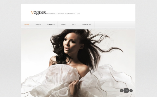 Apparel Website Template