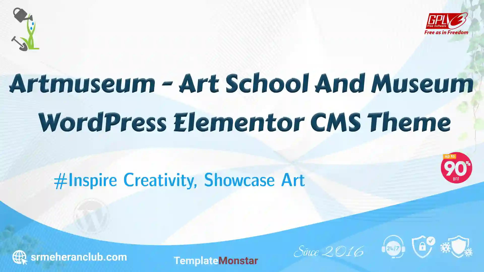 Artmuseum – Art School And Museum WordPress Elementor CMS Theme — Theme by Templatemonster