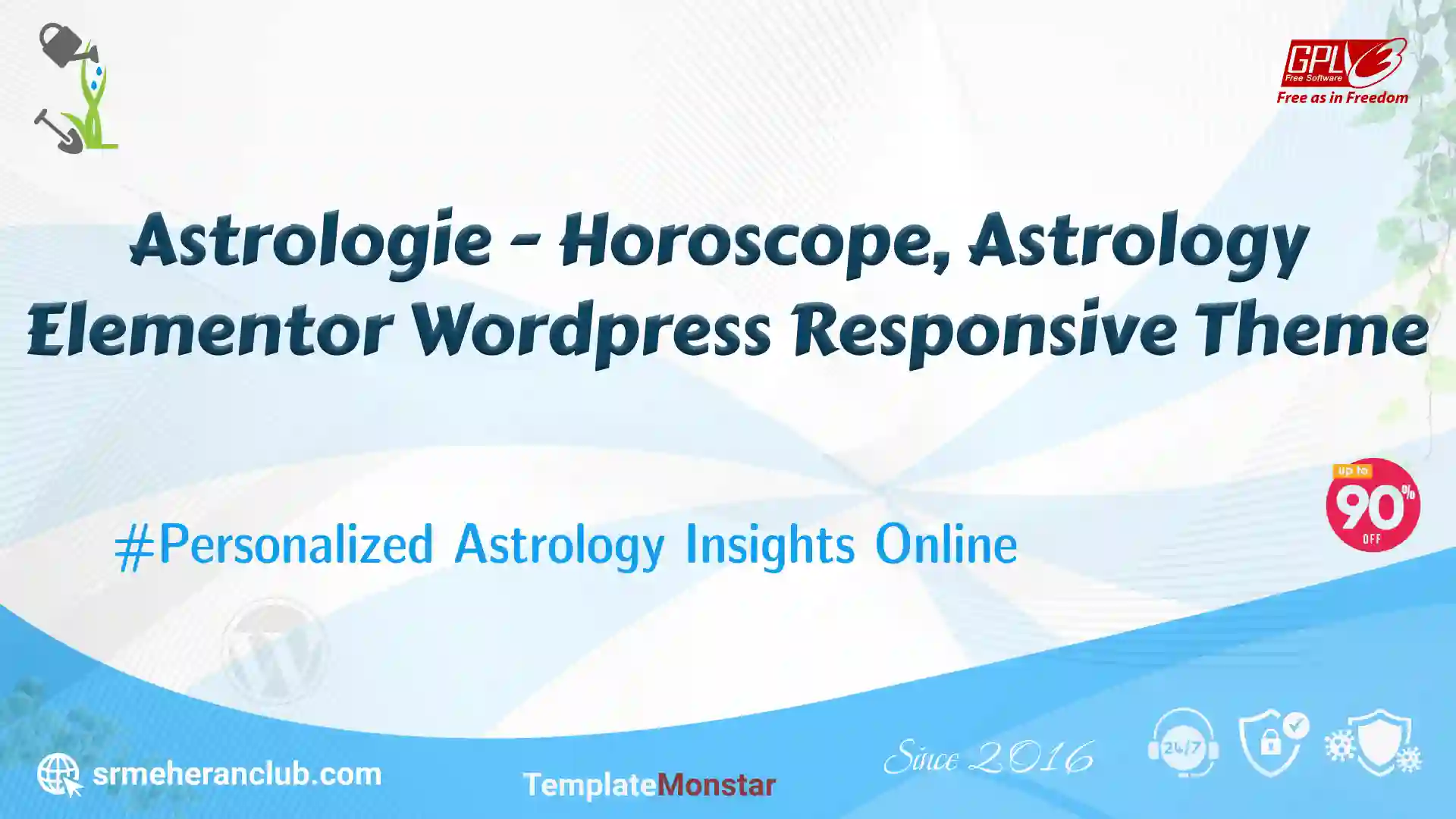 Astrologie – Horoscope, Astrology Elementor WordPress Responsive Theme — Theme by Templatemonster
