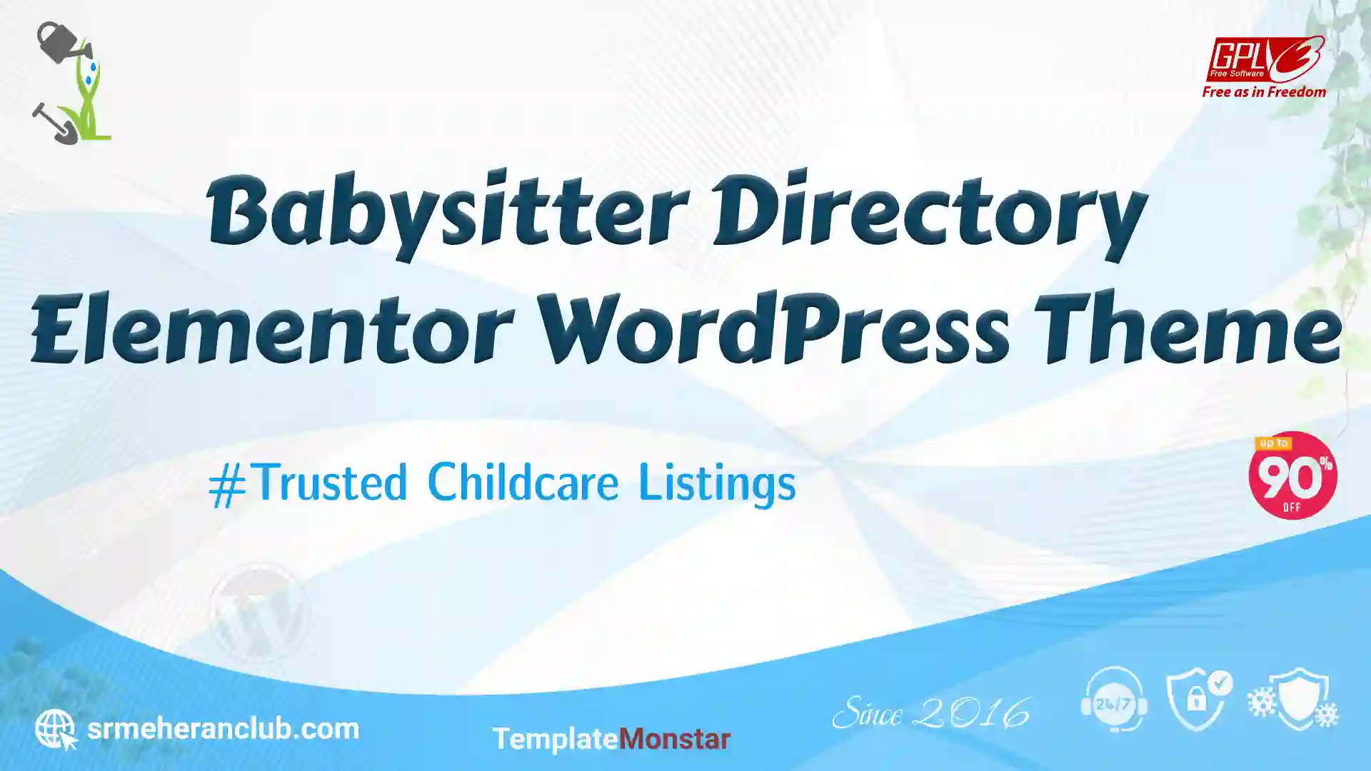 Babysitter Directory Elementor WordPress Theme — Theme by Templatemonster