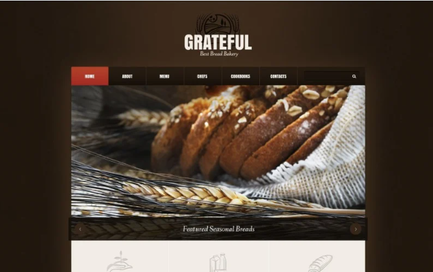 Bakery Responsive Website Template 1.0