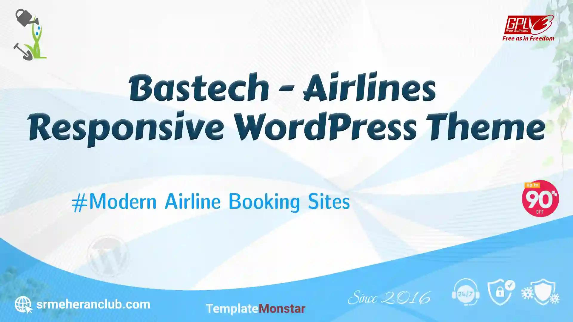 Bastech – Airlines Responsive WordPress Theme — Theme by Templatemonster