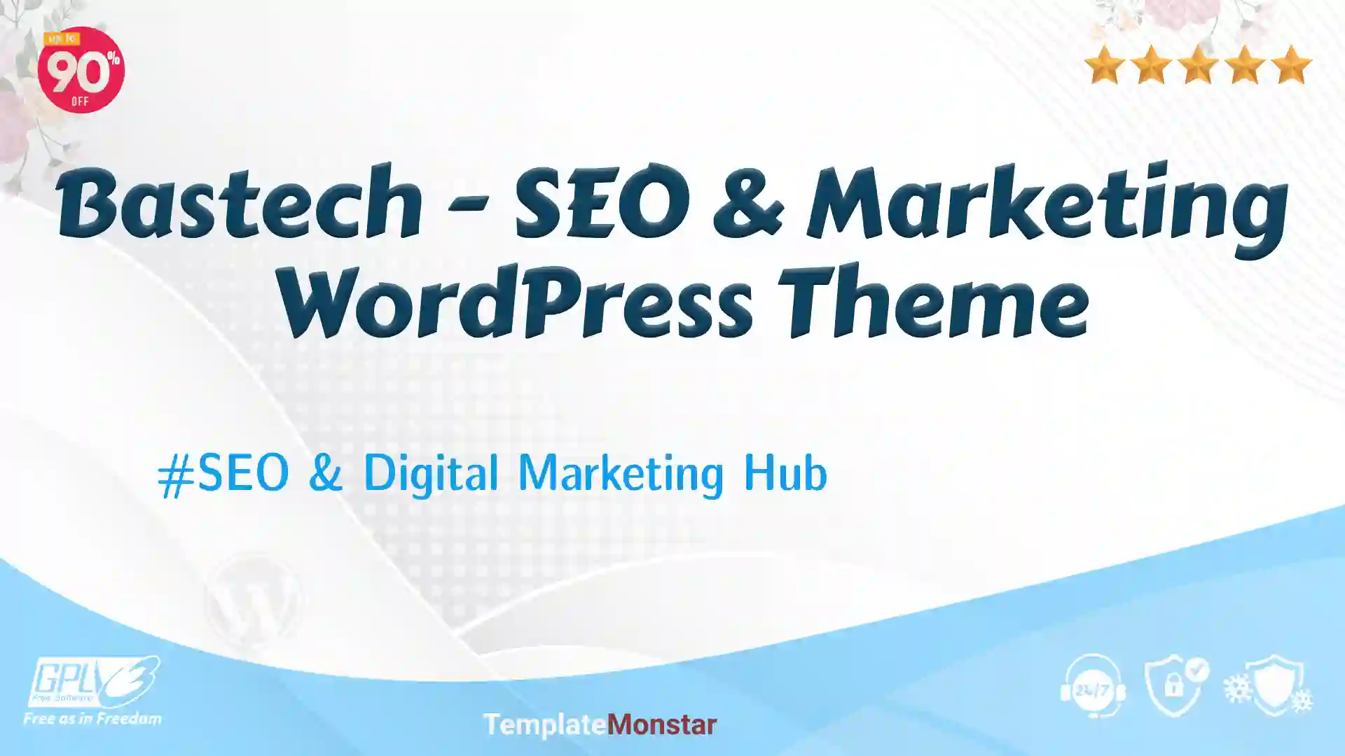 Bastech – SEO & Marketing WordPress Theme — Theme by Templatemonster