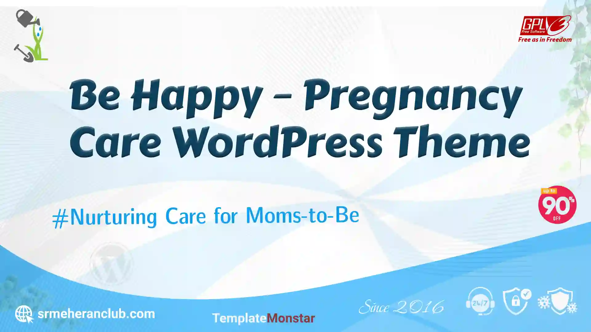 Be Happy – Pregnancy Care WordPress Theme — Theme by Templatemonster