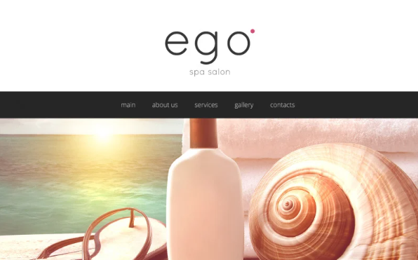Beauty Salon Responsive Website Template 1.0