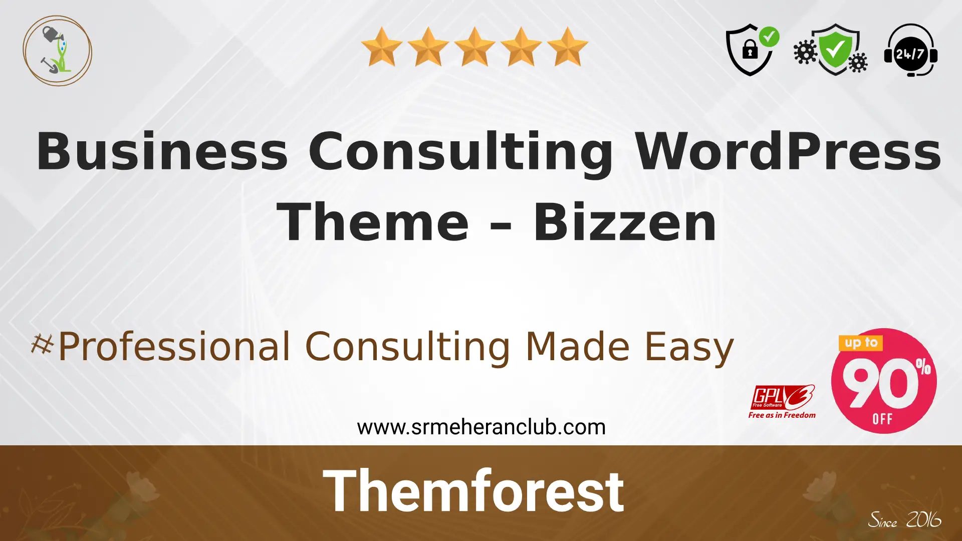 Business Consulting WordPress Theme – Bizzen — Theme by Themeforest