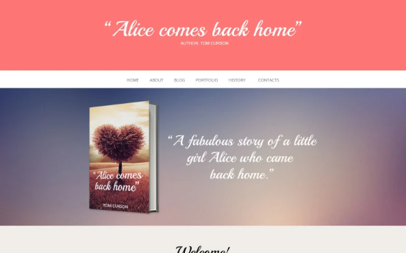 Book Reviews Responsive Website Template