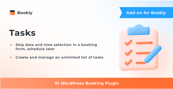 Bookly – Tasks