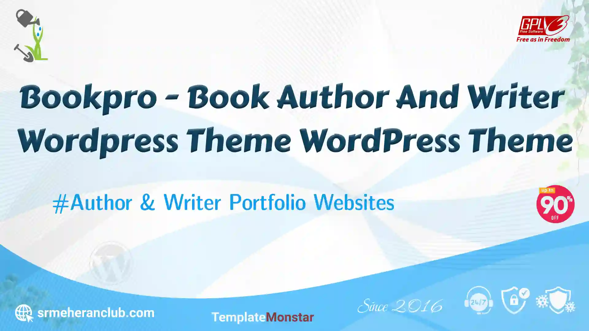 Bookpro – Book Author And Writer WordPress Theme WordPress Theme — Theme by Templatemonster
