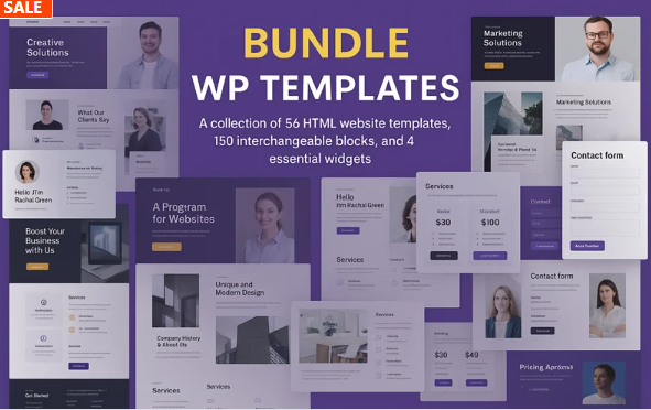 Bundle WP - HTML Single Codebase Templates